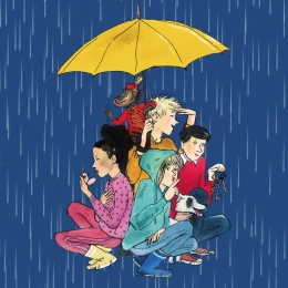 Le Club de la Pluie et le mystère des chaussons rouges