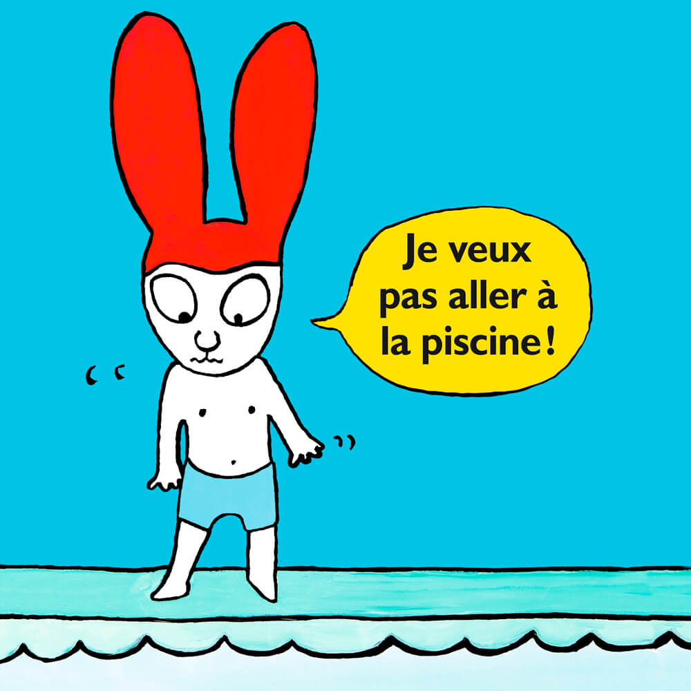 Je veux pas aller à la piscine