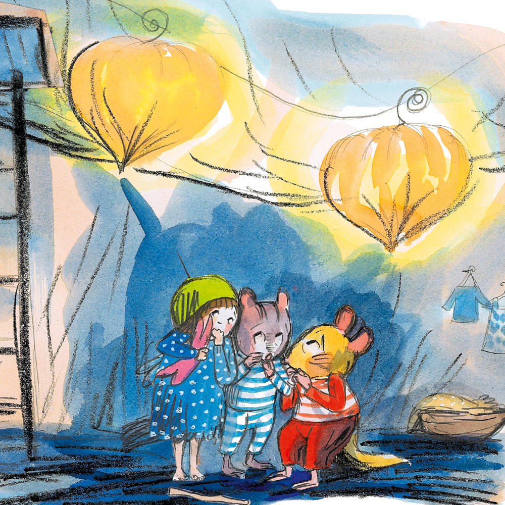 Minusculette, des bruits dans la nuit