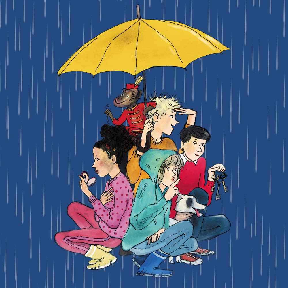 Le Club de la Pluie et le mystère des chaussons rouges