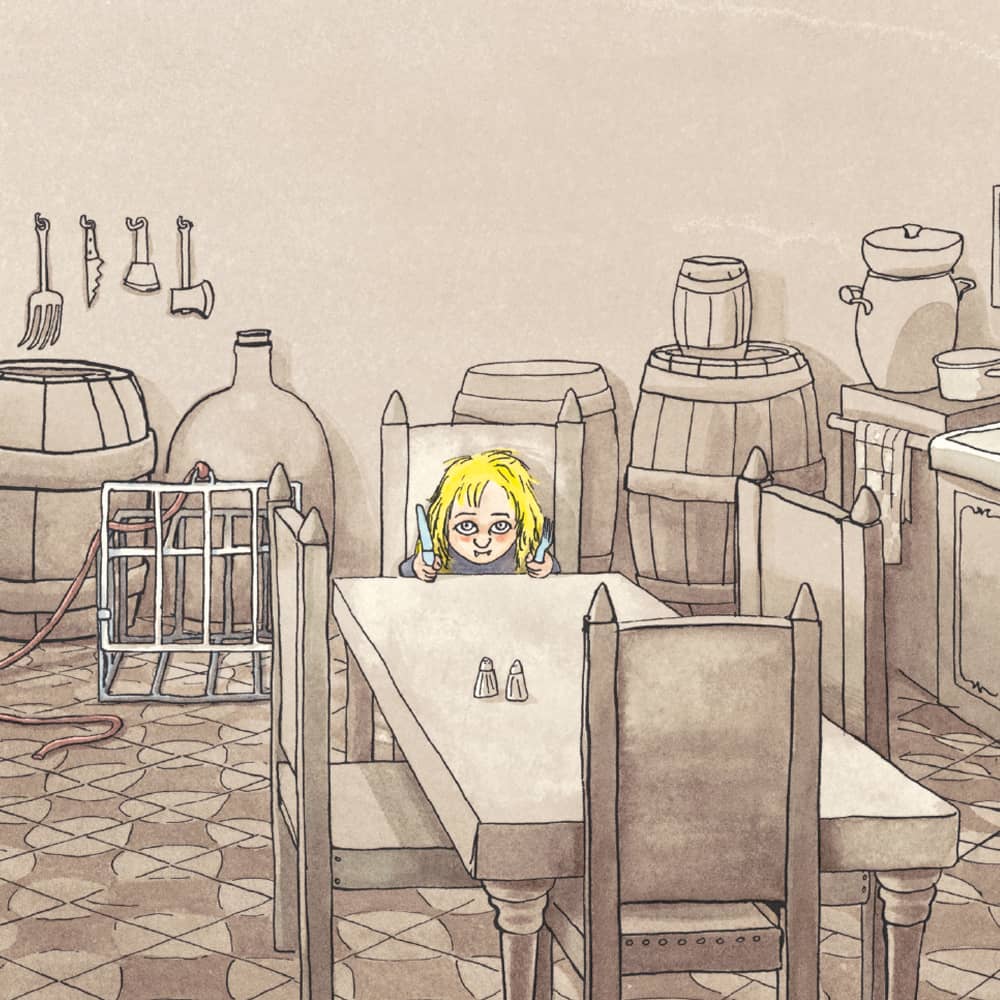 Le déjeuner de la petite ogresse